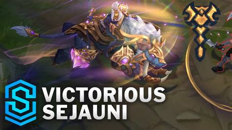 Victorious Sejuani Skin Spotlight Pre Release Pbe Preview League