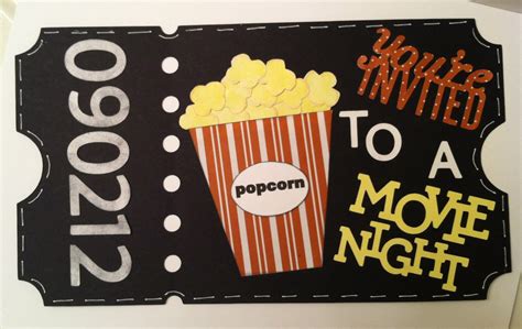 Made Especially For You: Movie Night Invitation