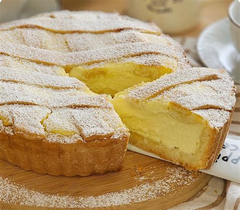 Crostata Delizia Di Ricotta Cotta In Friggitrice Ad Aria Dolce Ricetta