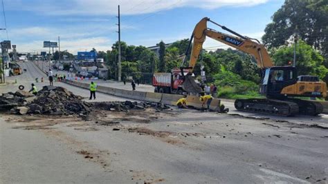 Cierre En Ruta Al Pac Fico Km Por Evaluaciones Del Terreno