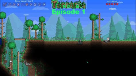 Terraria Lets Play Episode 1 Youtube