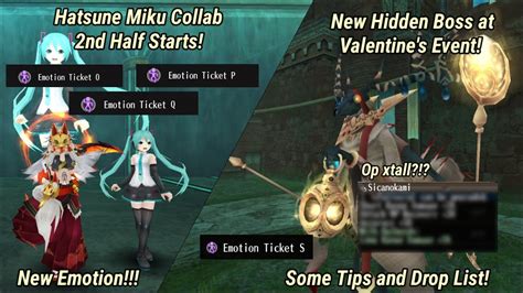 Toram Online Hatsune Miku Collab 2nd Half Starts New Hidden Boss