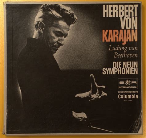 Neun Symphonien By Ludwig Van Beethoven Herbert Von Karajan Und