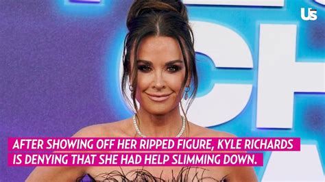 Kyle Richards Addresses Speculation Shes Using Weight Loss Drug