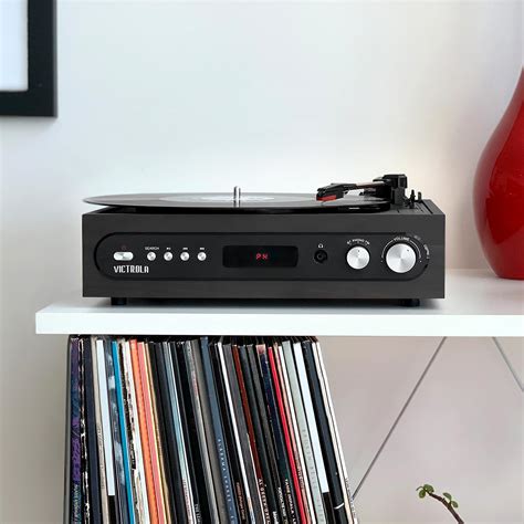 Victrola All-in-1 Bluetooth Record Player with Built in Speakers and 3 ...