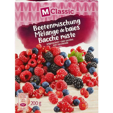 M Classic Beerenmischung Ungezuckert Migros