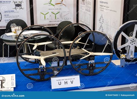 Drone Production Line On Display For The Final Electronic Static Test Editorial Image