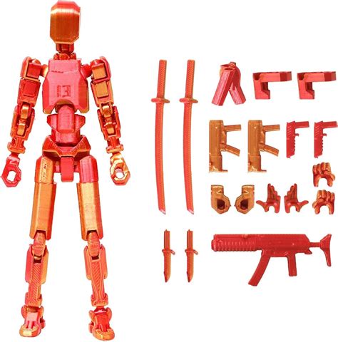 Amazon T13 Action Figure 3D Printed Action Figure Multi Jointed