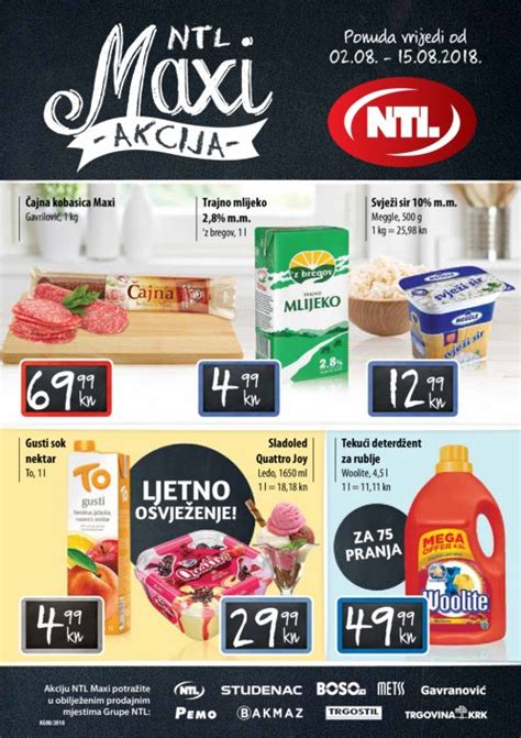 Ntl Katalog Akcija Od Do Nju Kalo Katalozi