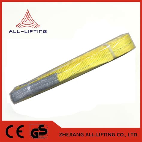 6400lbs 2 50mm American Standard Double Flat Lifting Belt Polyester