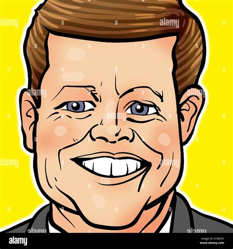 Caricatura Art Stica De John F Kennedy John Fitzgerald Kennedy John