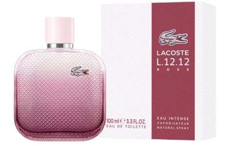 לקנות בושם לאישה 100 מ ל Lacoste L 12 12 Rose Eau Intense או דה טואלט