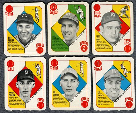 Lot Detail 1951 Topps Red Back Complete Set Of 52 Cards