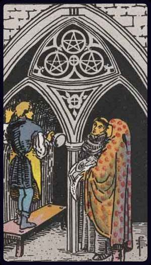 Three of Pentacles Tarot En guide till förståelse och tolkning