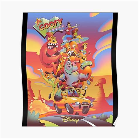 "A Goofy Movie Retro Poster Classic" Poster for Sale by ramospqcordia ...