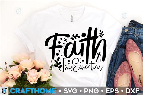 Faith Is Essential Graphic By Crafthome Creative Fabrica