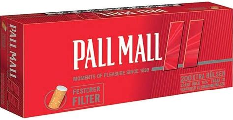 Pall Mall Cigarette Tubes Red Pack Of 1000 Uk Fashion