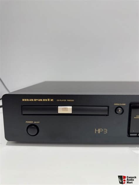 Marantz Pmd U B Cd Player Photo Canuck Audio Mart