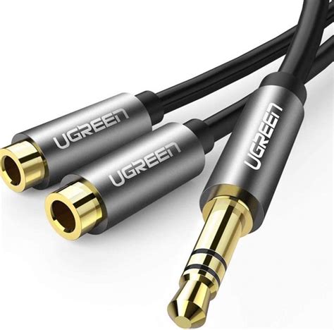 Ugreen Hoofdtelefoon Splitter Kabel Mm Audio Jack Splitter