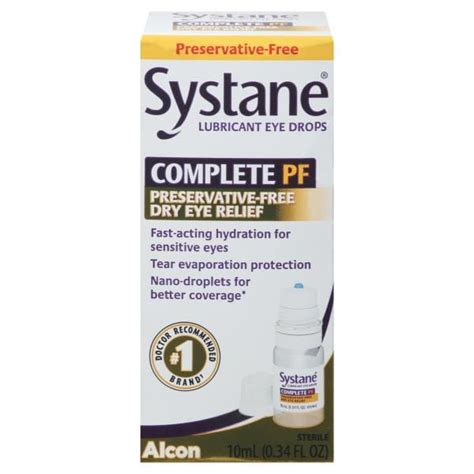 Systane Lubricant Eye Drops Complete Pf Publix Super Markets