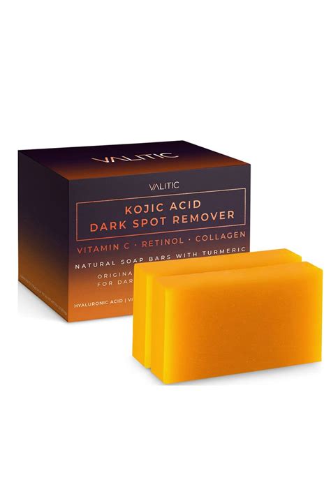 Valitic Kojic Acid Dark Spot Remover Soap Bars With Vitamin C Retinol