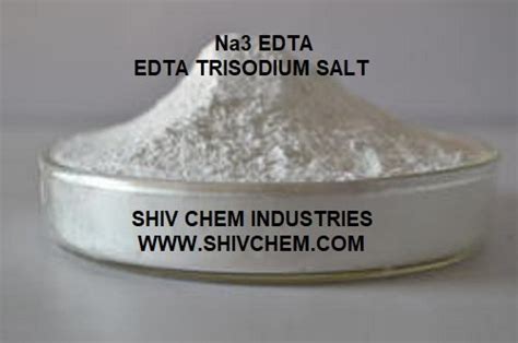 SHIV CHEM Edta Tetra Sodium Salt Grade Technical Purity 98 Minium