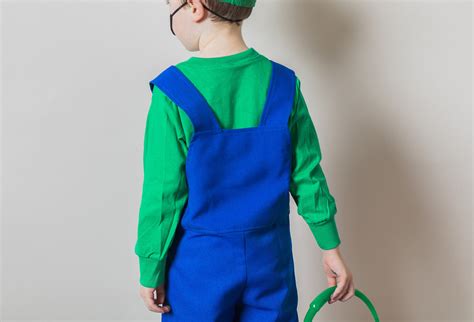 Luigi Costume, Super Mario Bros Party Outfit, Mario And Luigi Costume ...