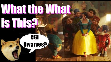 Snow White Revealed 7 CGI Dwarves Shameful Snowwhite YouTube