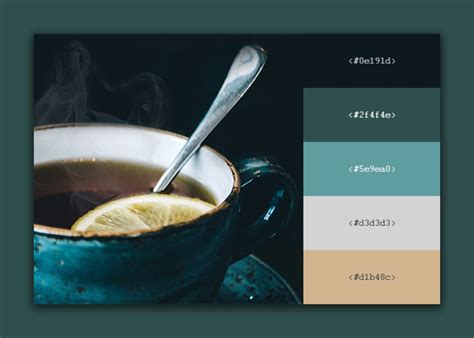 10 Beautiful Coffeetea Inspired Color Palettes For Your Next Design