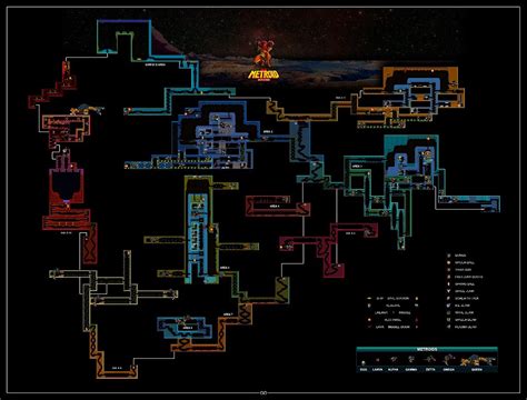 Maps Of Locations Of The Original Planet Sr Samus Lands Into The