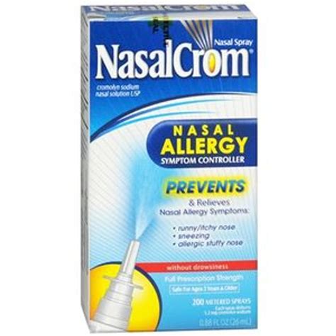 Nasalcrom Nasal Allergy Symptom Controller Spray 088