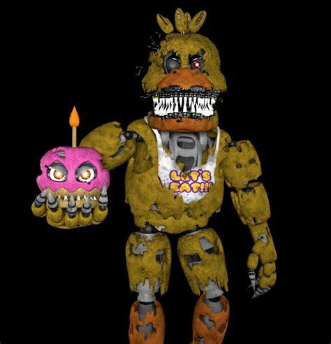 Nightmare Chica Sfm Fnaf Five Nights At Freddys Halloween Update