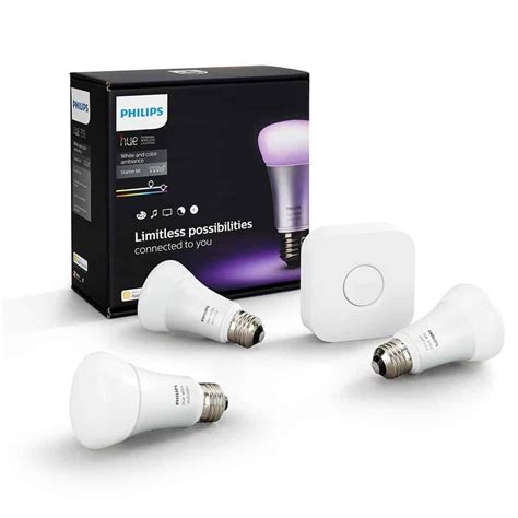 Philips Hue White and Color Ambiance Kit A19, 2nd Generation - Smartify Business Portal (B2B)