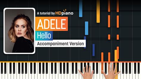 Hello By Adele Piano Tutorial Hdpiano