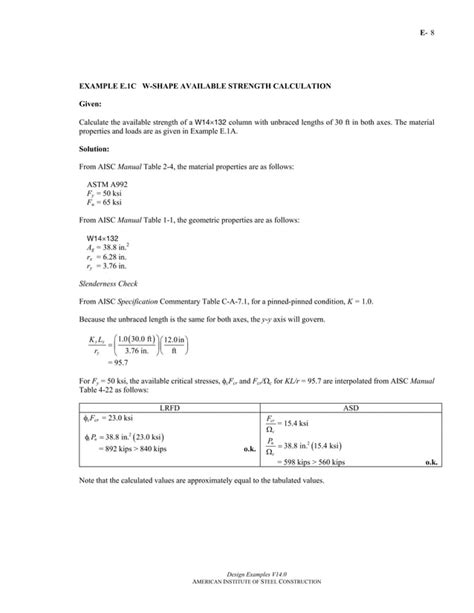 Steel design-examples | PDF