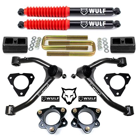 35 Front 2 Rear Lift Kit W Control Arms For 2017 2019 Chevy