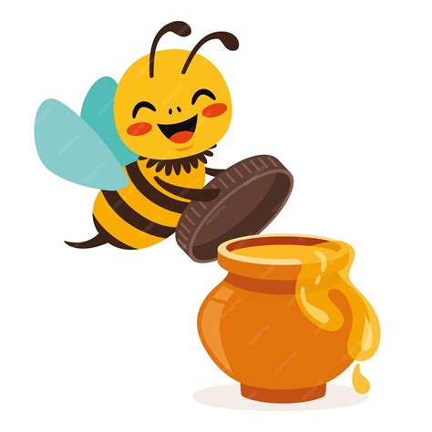 Premium Vector Cartoon Illustration Of A Bee