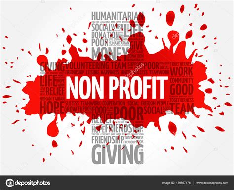 Non Profit Word Cloud Collage Stock Vector Image By ©dizanna 139867476