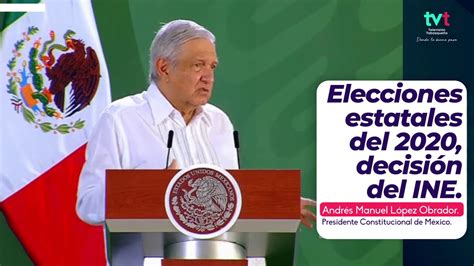 Realización de elecciones en Hidalgo y Coahuila decisión del INE YouTube