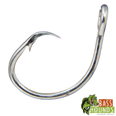 Mustad Classic Circle Hooks Curved Pk Bass Hounds