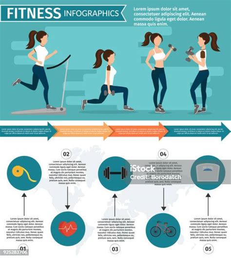 Healthy Lifestyle Horizontal Banner Vector Big Set And Fitness Sports