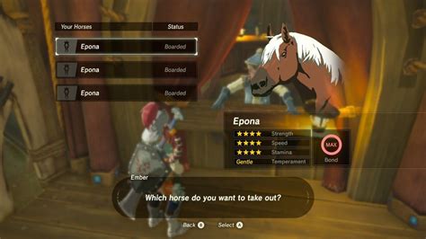 1 Epona 2 Epona 3 Epona 4 : r/Breath_of_the_Wild