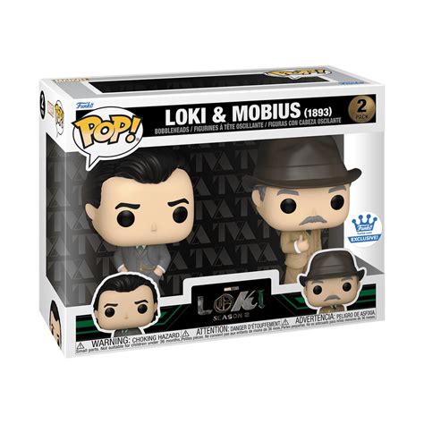 Buy Pop Loki And Mobius 1893 2 Pack At Funko