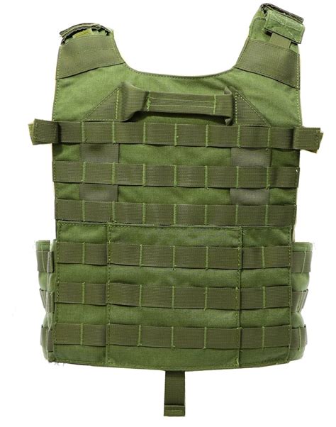 Wosport Vest Adjustable Molle Plate Carrier D Combat Lbt Od Green