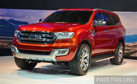 Ford Everest Concept Unveiled At Bangkok Motor Show