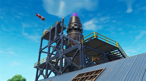 The Fortnite Rocket build at Dusty Depot has completed - Season 10 Live ...