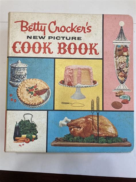 Vintage 1961 Betty Crocker S New Picture Cookbook 1st Edition 6th Print