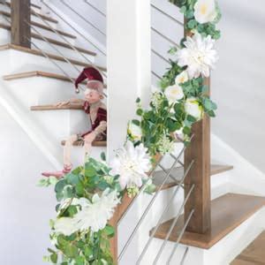 Amazon OrgMemory ガーランド花 人工観葉植物 壁掛け花藤 ダリア 造花 180cm 撮影用 ルデコレーション 結婚式