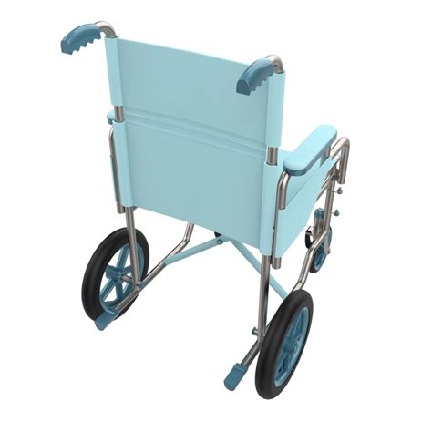 Hospital Wheelchair Isolated On Background 3d Rendering Illustration 37362654 Png