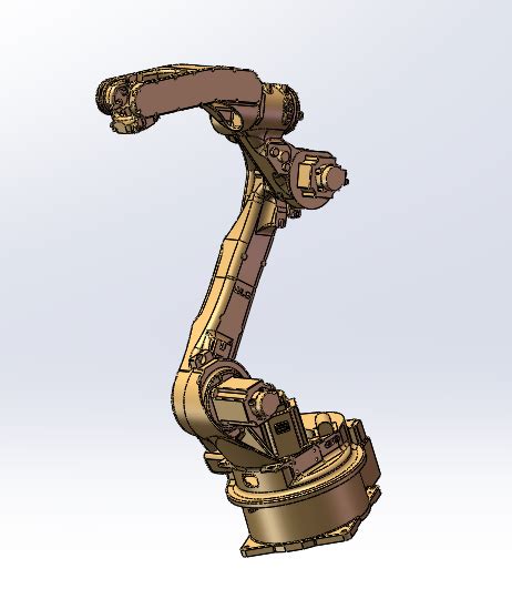 六轴机械臂3d模型下载 三维模型 Solidworks模型 制造云 产品模型